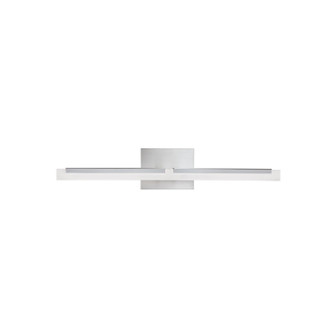 Double L LED Wall Sconce in Brushed Nickel (45|8146-BN-FA)
