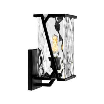 Waterfall One Light Outdoor Wall Sconce in Matte Black (45|1251-MB-CW)