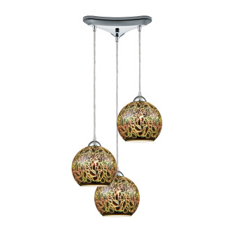 Illusions Three Light Pendant in Polished Chrome (45|10518/3)