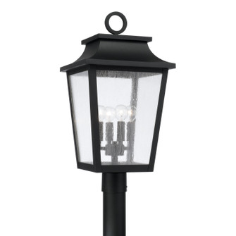 Chandler Four Light Outdoor Post Lantern in Black (65|953345BK)
