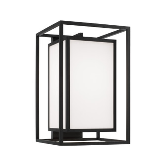 Aiden One Light Outdoor Wall Lantern in Black (65|953113BK)