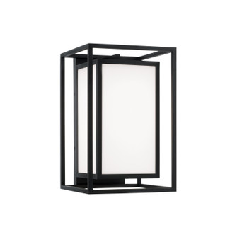 Aiden One Light Outdoor Wall Lantern in Black (65|953111BK)