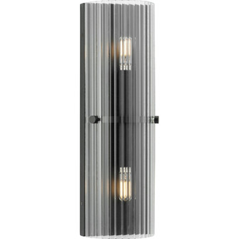 Seville Two Light Wall Sconce in Matte Black (54|P710136-31M)