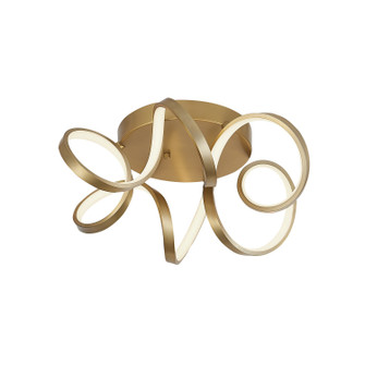 Synergy LED Flush Mount in Antique Brass (347|FM93820-AN-UNV)