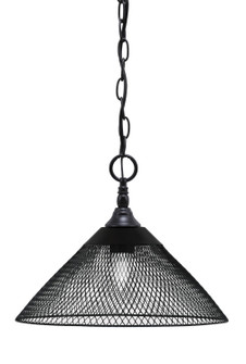 Chain One Light Mini Pendant in Matte Black (200|11-MB-808-MB)
