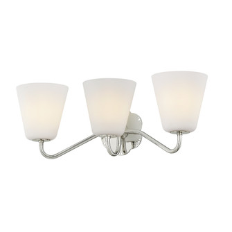 Leonella Three Light Bath in Polished Nickel (428|H1017303-PN)
