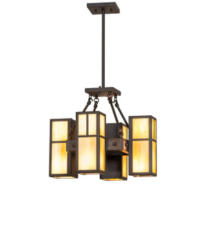 Hyde Park Eight Light Pendant in Oil Rubbed Bronze (57|276559)