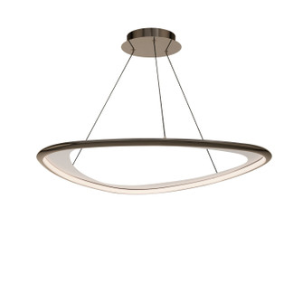 Oyster LED Pendant in Aged Brass (34|PD-41433-30-AB)