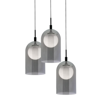 Kiran LED Pendant in Black (162|KRNP08L30D1BKRND3)