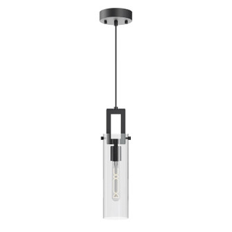 Houston One Light Pendant in Black (162|HOUP04MBBK)
