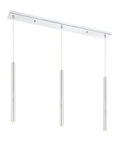 Forest LED Linear Chandelier in Chrome (224|917MP24-CH-LED-3LCH)