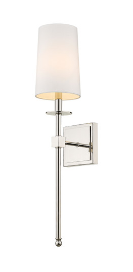 Camila One Light Wall Sconce in Polished Nickel (224|811-1S-PN)