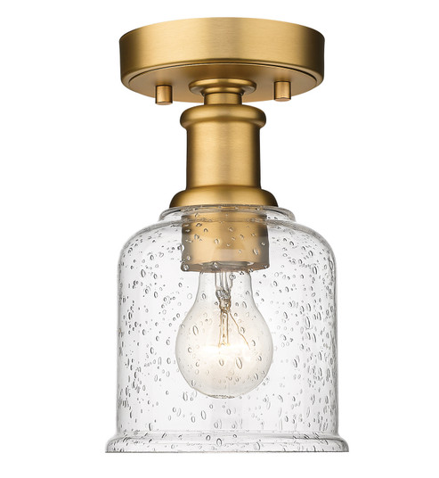 Bryant One Light Flush Mount in Heritage Brass (224|734F1-HBR)