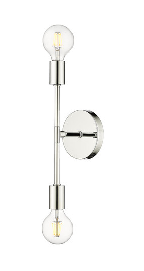 Modernist Two Light Wall Sconce in Chrome (224|731-2S-CH)