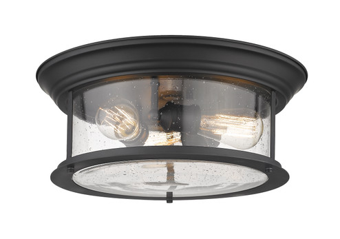 Sonna Three Light Flush Mount in Matte Black (224|727F16-MB)