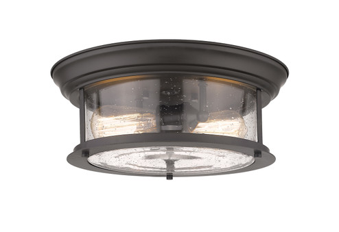 Sonna Two Light Flush Mount in Bronze (224|727F13-BRZ)