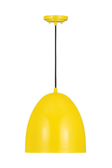 Z-Studio One Light Pendant in Yellow (224|6012P12-YEL)