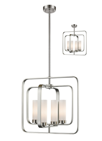 Aideen Four Light Pendant in Brushed Nickel (224|6000SFC-BN)
