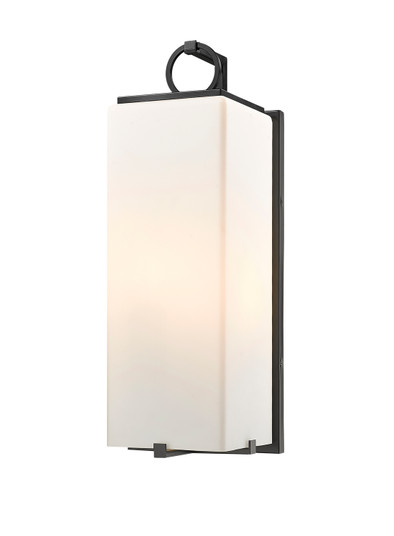 Sana Three Light Outdoor Wall Sconce in Black (224|593B-BK)