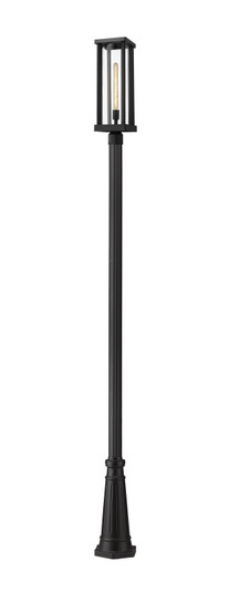 Glenwood One Light Outdoor Post Mount in Black (224|586PHBR-519P-BK)