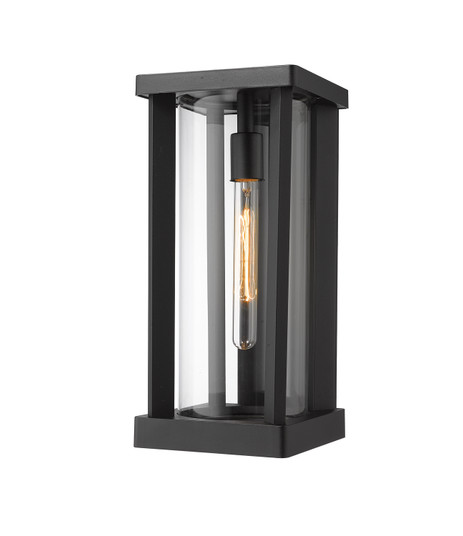 Glenwood One Light Outdoor Wall Mount in Black (224|586M-BK)