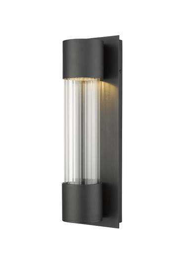 Striate LED Outdoor Wall Mount in Black (224|575S-BK-LED)