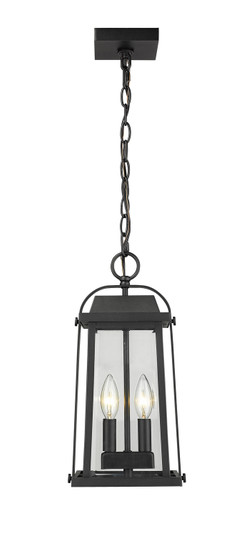 Millworks Two Light Outdoor Chain Mount in Black (224|574CHM-BK)