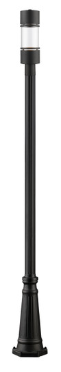 Luminata LED Outdoor Post Mount in Black (224|553PHB-519P-BK-LED)