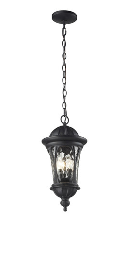 Doma Three Light Outdoor Chain Mount in Black (224|543CHM-BK)