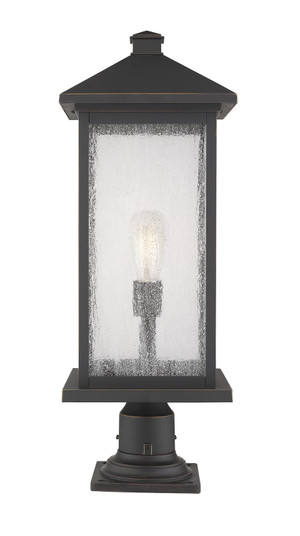 Portland One Light Outdoor Pier Mount in Oil Rubbed Bronze (224|531PHBXLR-533PM-ORB)