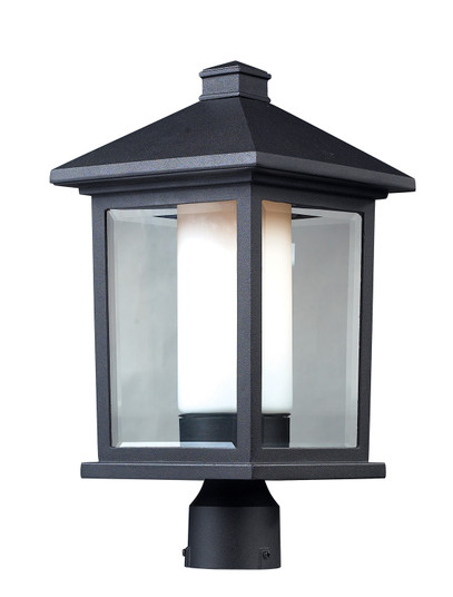 Mesa One Light Outdoor Post Mount in Black (224|523PHB)