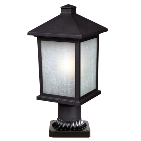 Holbrook One Light Outdoor Pier Mount in Black (224|507PHB-BK-PM)