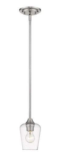 Joliet One Light Pendant in Brushed Nickel (224|473MP-BN)