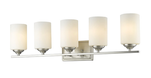 Bordeaux Five Light Vanity in Brushed Nickel (224|435-5V-BN)