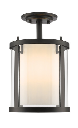 Willow Three Light Semi Flush Mount in Olde Bronze (224|426SF-OB)