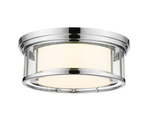 Willow Three Light Flush Mount in Chrome (224|426F16-CH)