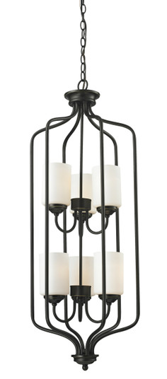 Cardinal Six Light Chandelier in Olde Bronze (224|414-40)