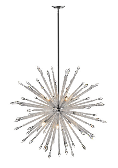 Soleia 12 Light Chandelier in Chrome (224|4002-12)