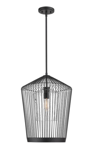 Lido One Light Pendant in Matte Black (224|342P19-MB)