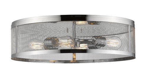 Meshsmith Four Light Flush Mount in Chrome (224|331F21-CH)