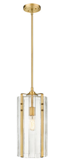 Alverton One Light Pendant in Rubbed Brass (224|3036P8-RB)