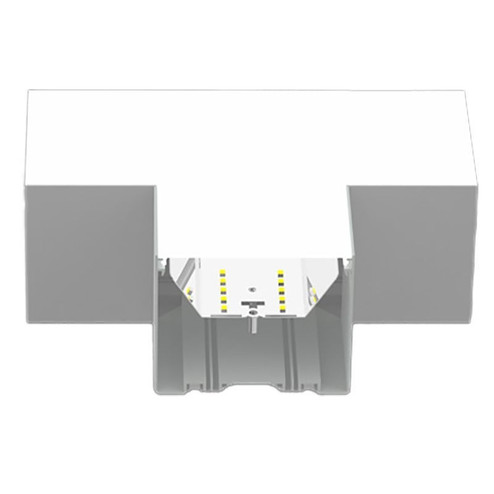 Linear T Section in White (418|SCX4-T-MCT4)