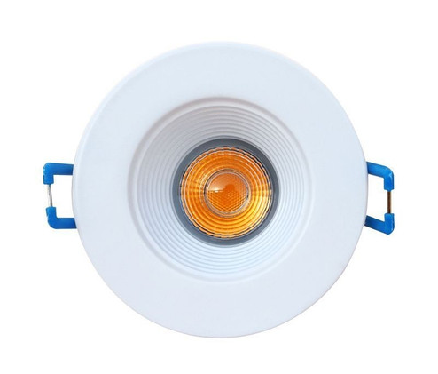 LED Recessed Baffle Light W/ External J-Box in White (418|RDL2S-BF-MCT-WH)