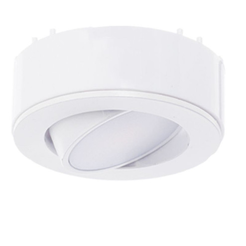 Puck Light in White (418|PL120ADJ-50K-WH)