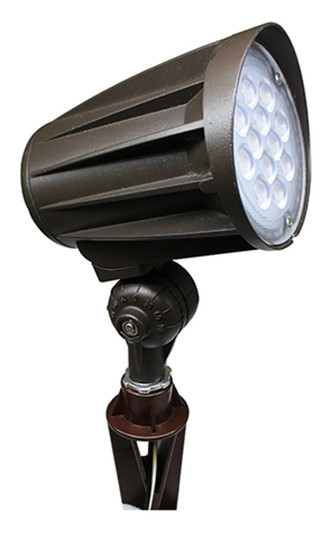 LED Bullet Landscape Flood Light in Bronze (418|FLV12-24W-50K)