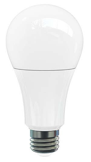 Light Bulb in White (418|A19-8PK-9W-30K-D)