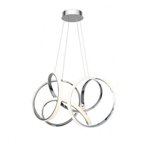 Vornado LED Pendant in Chrome (34|PD-87729-CH)