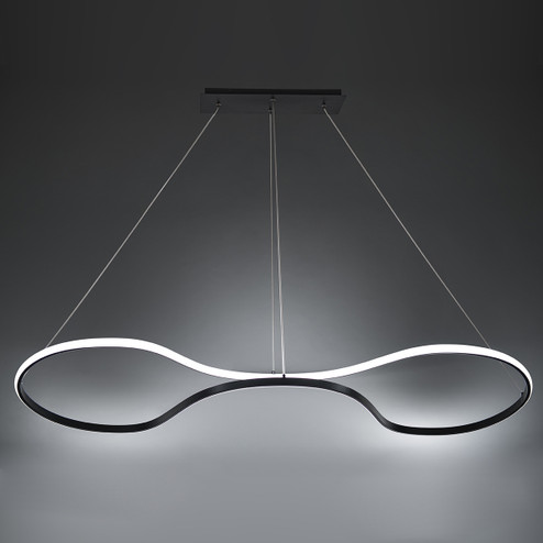 Marques LED Pendant in Black (34|PD-83148-BK)