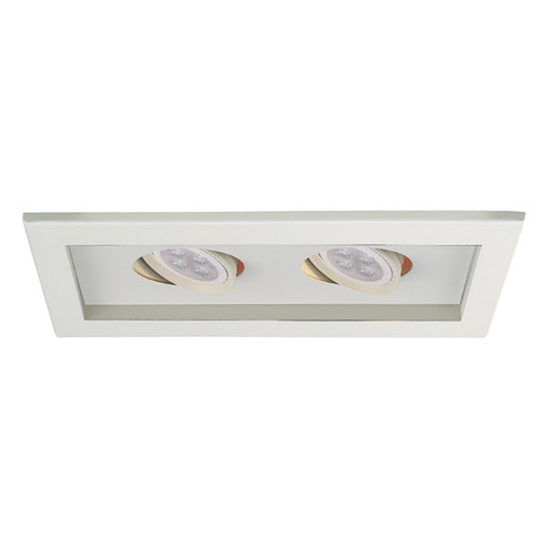 Mr16 Multiples LED Trim in White/White (34|MT-216LED-WT/WT)