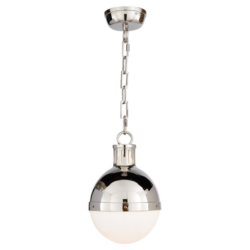 Hicks One Light Pendant in Polished Nickel (268|TOB 5062PN-WG)